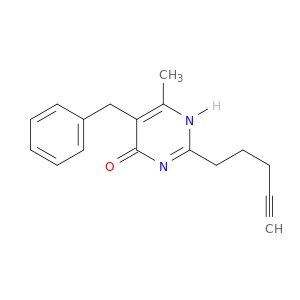 5-Benzyl-6-methyl-2-(pent-4-yn-1-yl)pyrimidin-4(1H)-one