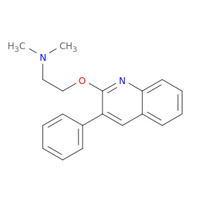 Ethanamine, N,N-dimethyl-2-[(3-phenyl-2-quinolinyl)oxy]-