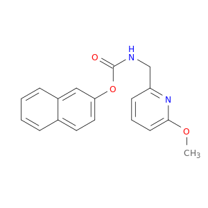 Carbamic acid, (6-methoxy-2-pyridinyl)methyl-, 2-naphthalenyl ester