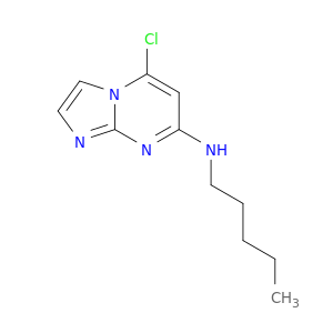 Imidazo[1,2-a]pyrimidin-7-amine, 5-chloro-N-pentyl-