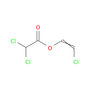 Acetic acid, dichloro-, 2-chloroethenyl ester