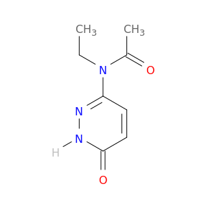 Acetamide, N-(1,6-dihydro-6-oxo-3-pyridazinyl)-N-ethyl-
