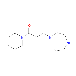 Piperidine, 1-[3-(hexahydro-1H-1,4-diazepin-1-yl)-1-oxopropyl]-