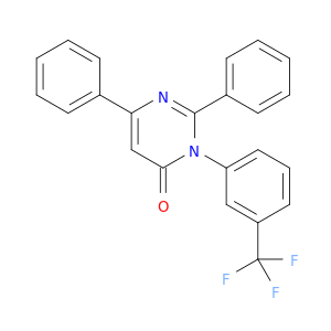 4(3H)-Pyrimidinone, 2,6-diphenyl-3-[3-(trifluoromethyl)phenyl]-