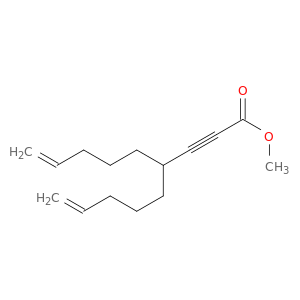 8-Nonen-2-ynoic acid, 4-(4-pentenyl)-, methyl ester