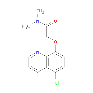 Acetamide, 2-[(5-chloro-8-quinolinyl)oxy]-N,N-dimethyl-