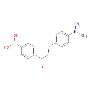 Boronic acid, [4-[3-[4-(dimethylamino)phenyl]-1-oxo-2-propenyl]phenyl]-