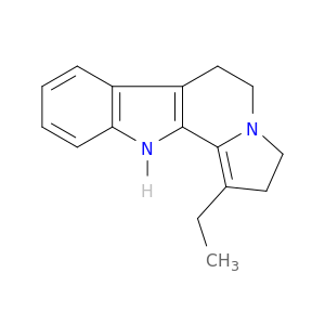 3H-Indolizino[8,7-b]indole, 1-ethyl-2,5,6,11-tetrahydro-