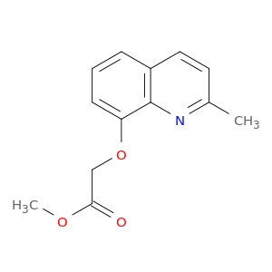 Acetic acid, [(2-methyl-8-quinolinyl)oxy]-, methyl ester