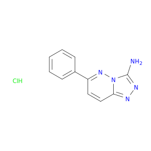 1,2,4-Triazolo[4,3-b]pyridazin-3-amine, 6-phenyl-, hydrochloride