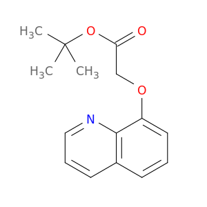 Acetic acid, (8-quinolinyloxy)-, 1,1-dimethylethyl ester