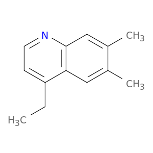 Quinoline, 4-ethyl-6,7-dimethyl-