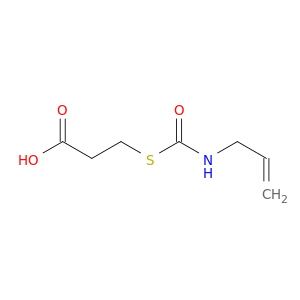 3-[(prop-2-en-1-ylcarbamoyl)sulfanyl]propanoic acid