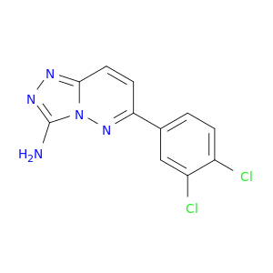 1,2,4-Triazolo[4,3-b]pyridazin-3-amine, 6-(3,4-dichlorophenyl)-