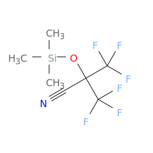 Propanenitrile, 3,3,3-trifluoro-2-(trifluoromethyl)-2-[(trimethylsilyl)oxy]-