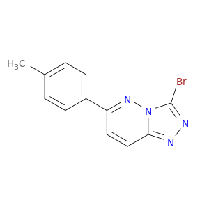 1,2,4-Triazolo[4,3-b]pyridazine, 3-bromo-6-(4-methylphenyl)-