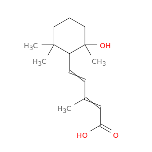 2,4-Pentadienoic acid, 5-(2-hydroxy-2,6,6-trimethylcyclohexyl)-3-methyl-
